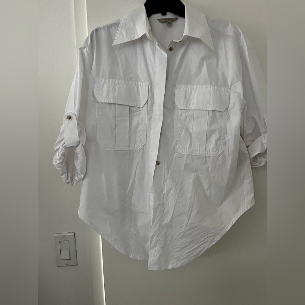 Banana Republic Classic White Shirt